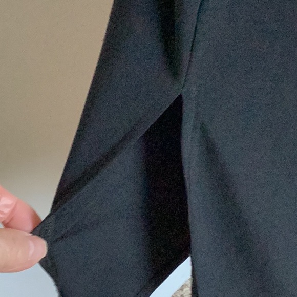 J Michael's Black Lightweight Duster Size S-M - Picture 3 of 8